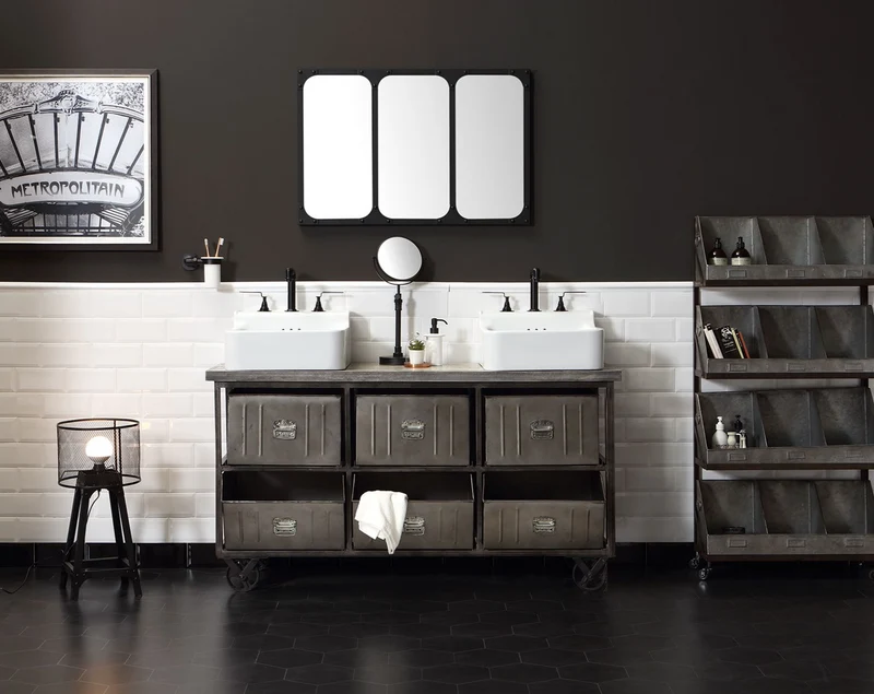 Lavabo Sobreencimera Industrialis - Balneo Toscia Estilo Industrial