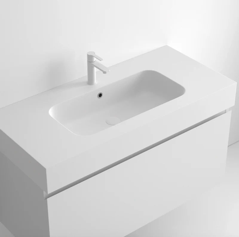 Encimera con Faldón y Lavabo Integrado Compaclemos - Fabricación Española | Maderó Atelier