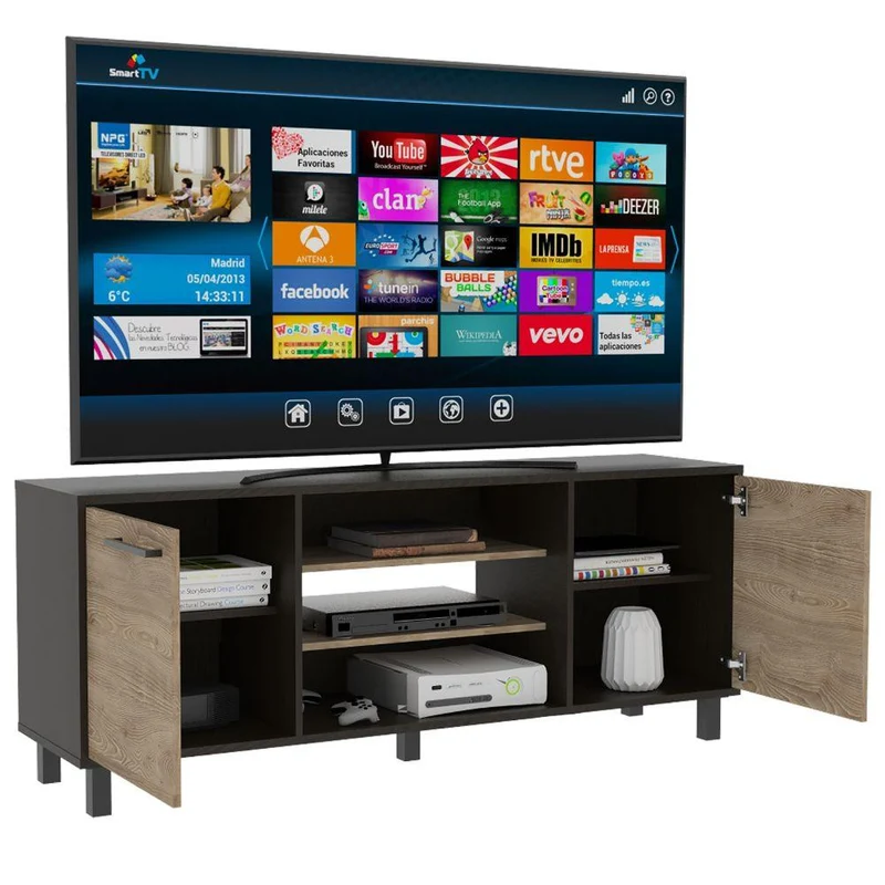 Combo para Sala Bellota, Incluye Mesa de Centro y Mesa TV