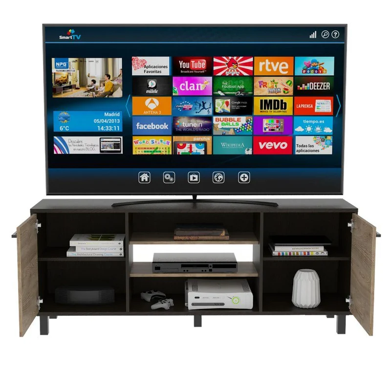 Combo para Sala Bellota, Incluye Mesa de Centro y Mesa TV