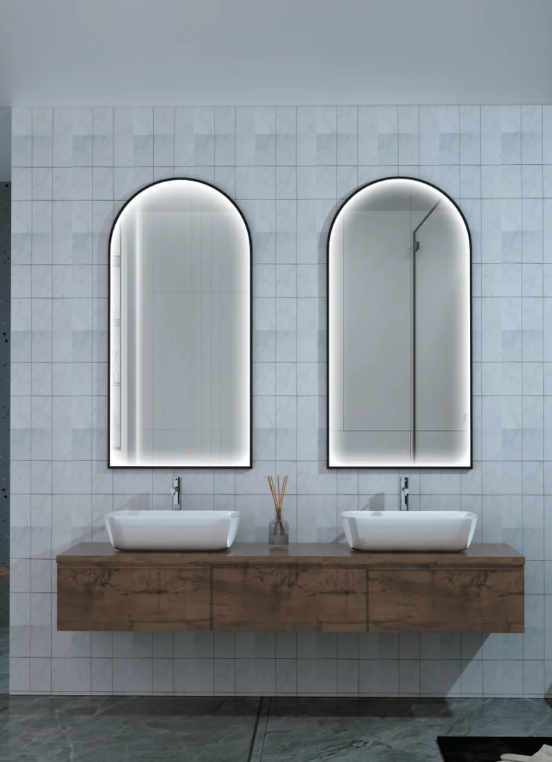 Espejo Baño Capilla LED Luz Perimetral Roma - Ledimex | 3-LED y Antivaho