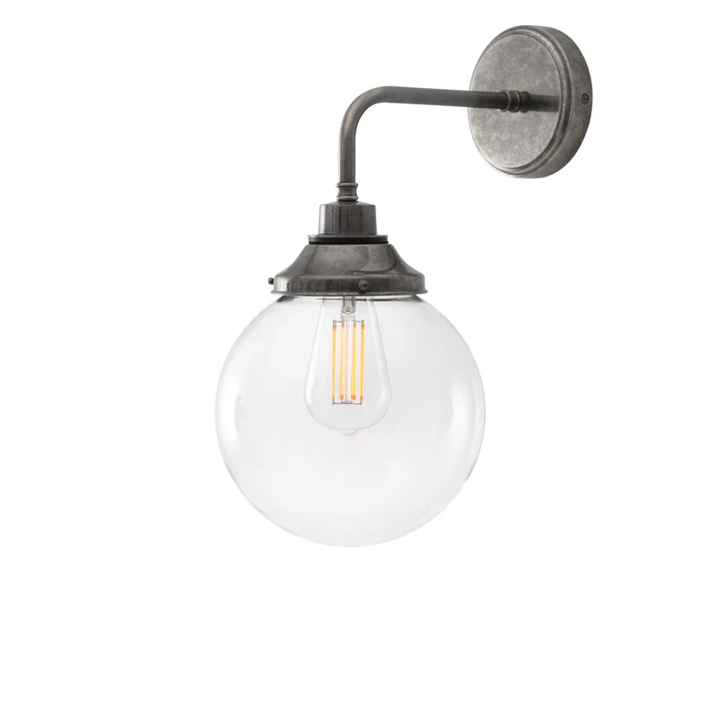 Aplique Baño Laguna IP44 | Vidrio y Latón | Mullan Lighting