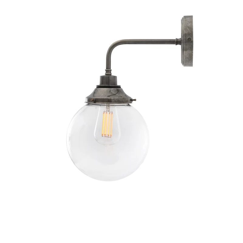 Aplique Baño Laguna IP44 | Vidrio y Latón | Mullan Lighting
