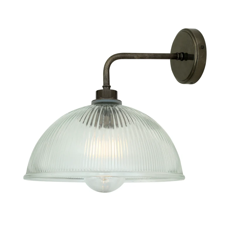 Aplique Baño Maris IP65 | Cristal Prismático Vintage | Mullan Lighting