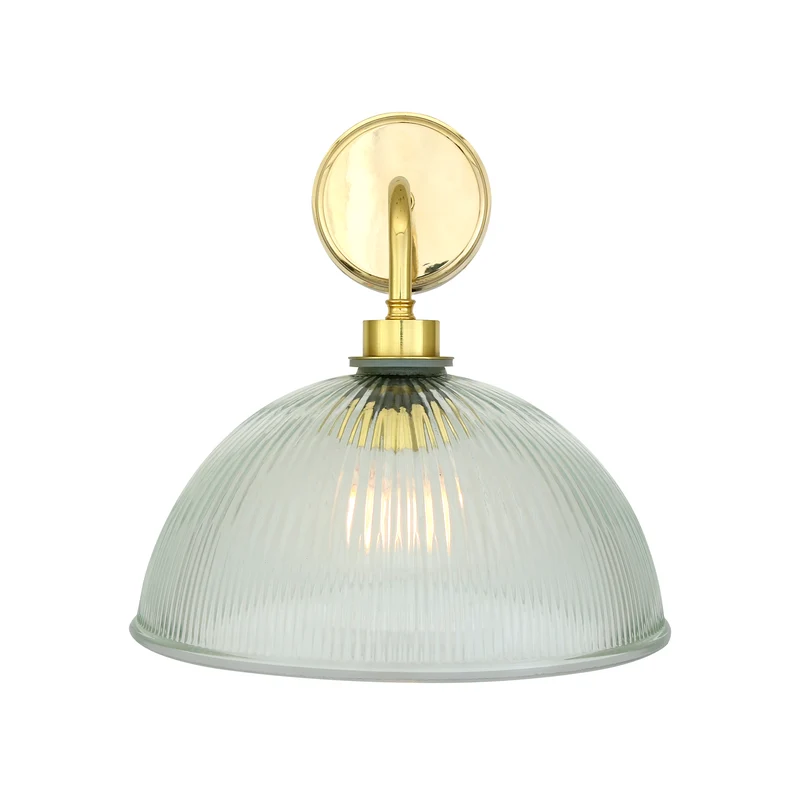 Aplique Baño Maris IP65 | Cristal Prismático Vintage | Mullan Lighting
