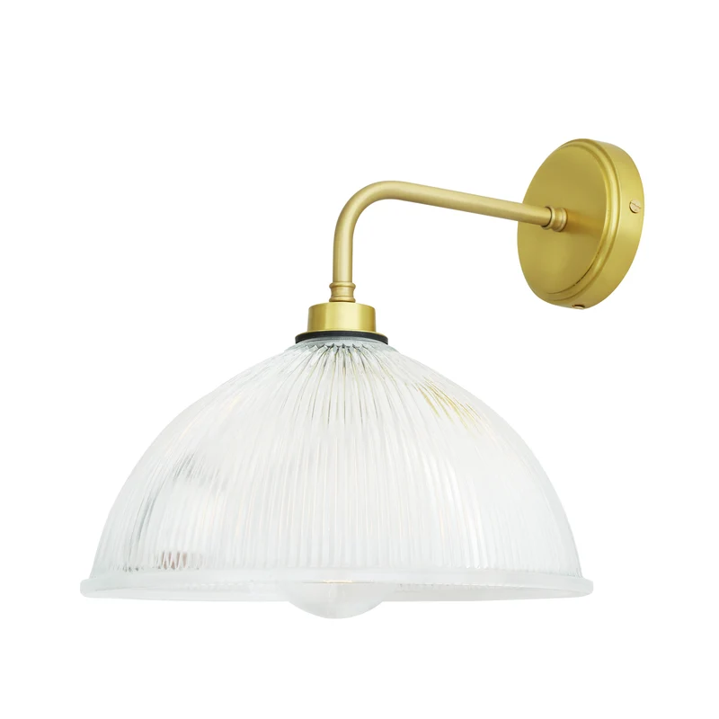 Aplique Baño Maris IP65 | Cristal Prismático Vintage | Mullan Lighting