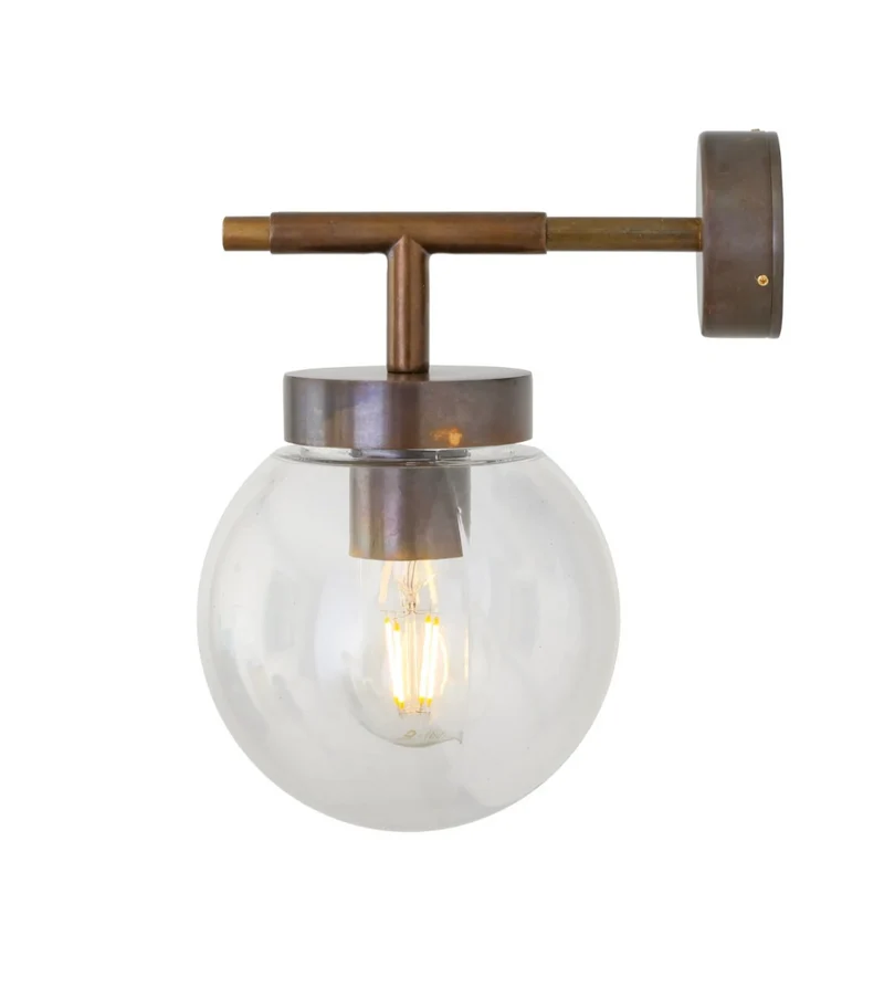 Aplique Baño Marin IP65 | Globo de Vidrio | Mullan Lighting