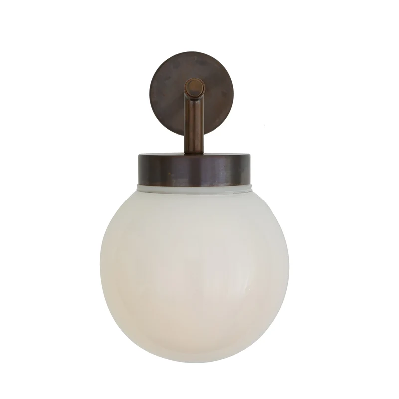 Aplique Baño Marin IP65 | Globo de Vidrio | Mullan Lighting
