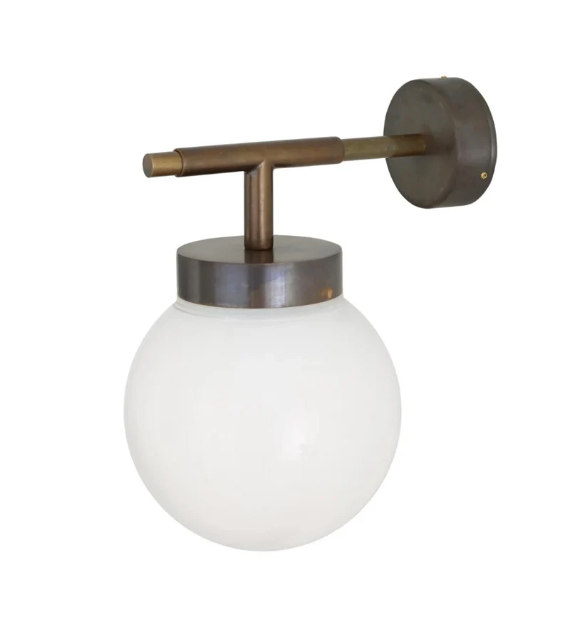 Aplique Baño Marin IP65 | Globo de Vidrio | Mullan Lighting