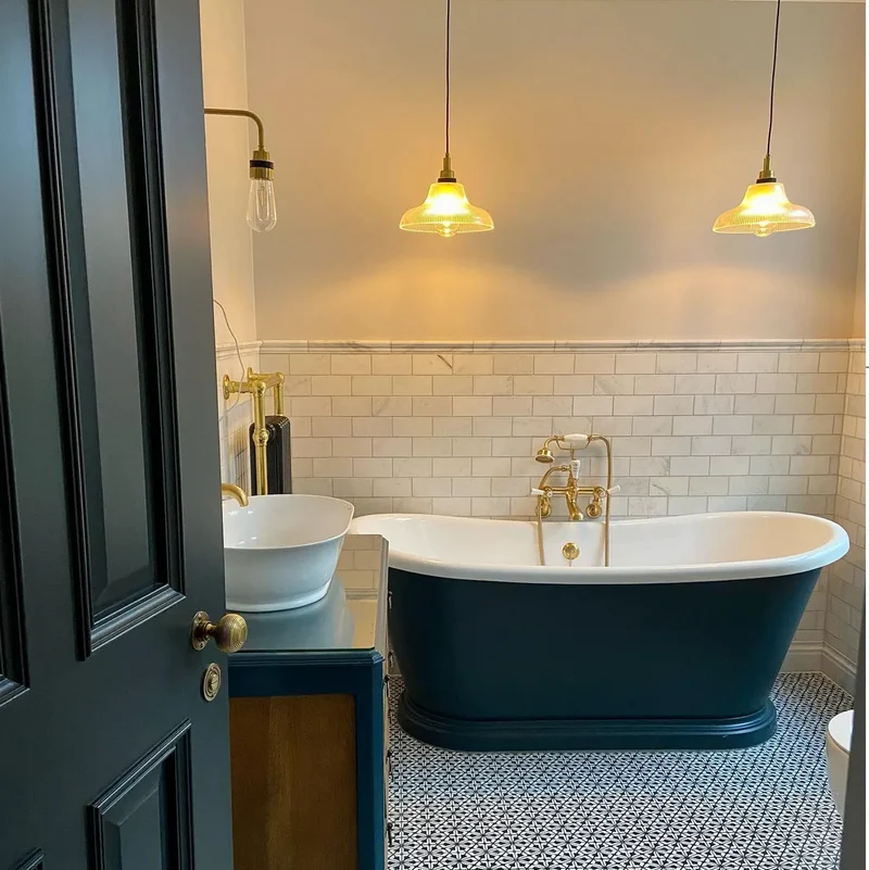 Aplique Baño Bo IP65 | Vidrio en Gota Vintage | Mullan Lighting