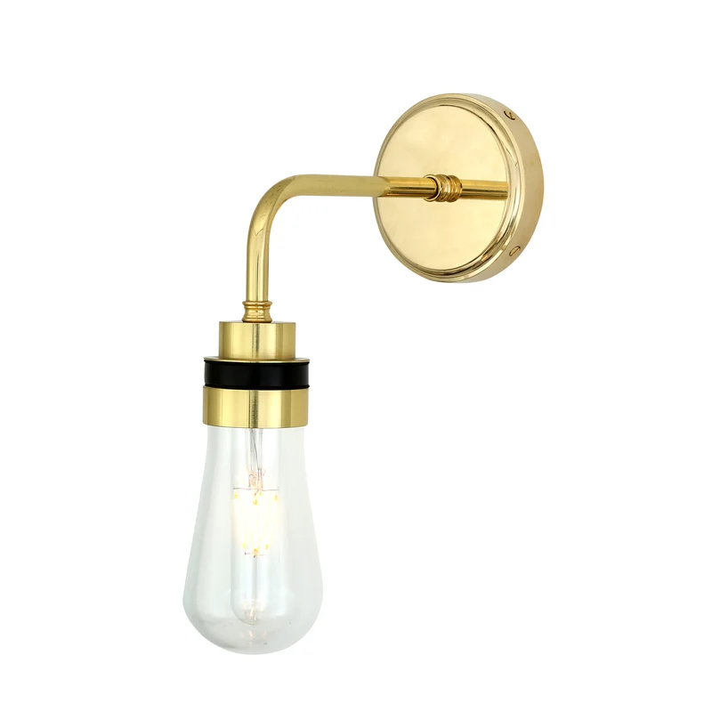 Aplique Baño Bo IP65 | Vidrio en Gota Vintage | Mullan Lighting