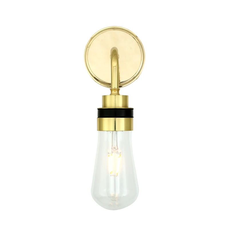 Aplique Baño Bo IP65 | Vidrio en Gota Vintage | Mullan Lighting