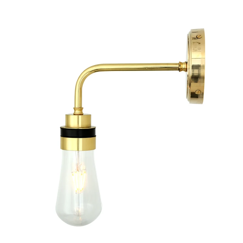 Aplique Baño Bo IP65 | Vidrio en Gota Vintage | Mullan Lighting