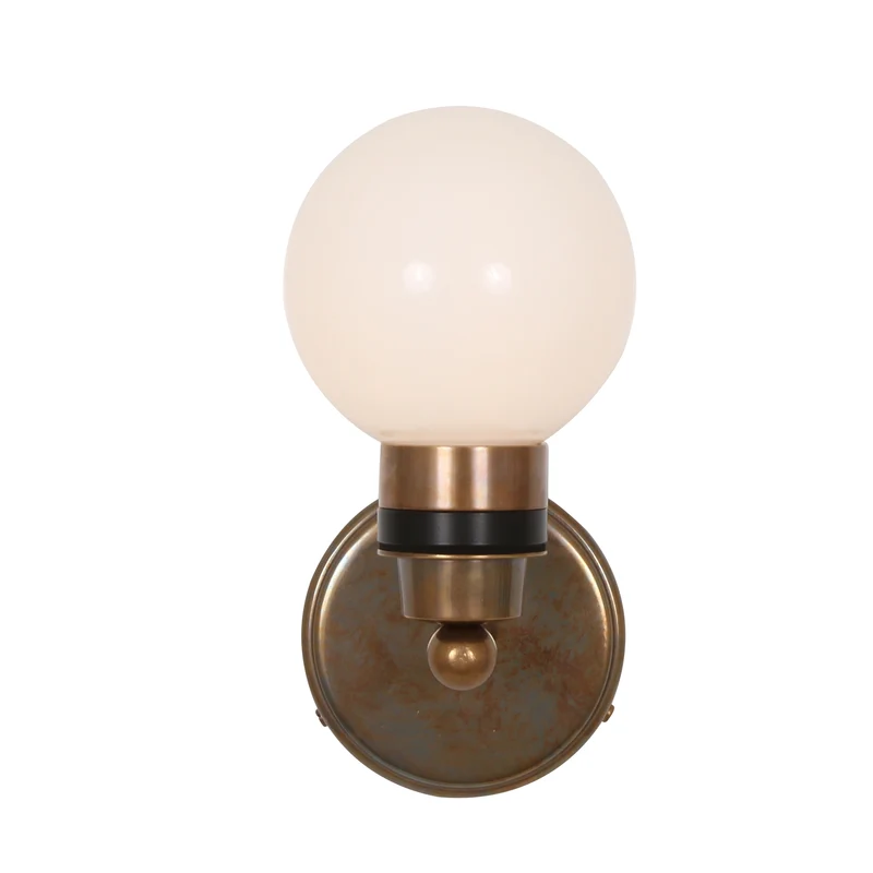 Aplique Baño Shannon IP65 | Globo de Vidrio Vintage | Mullan Lighting