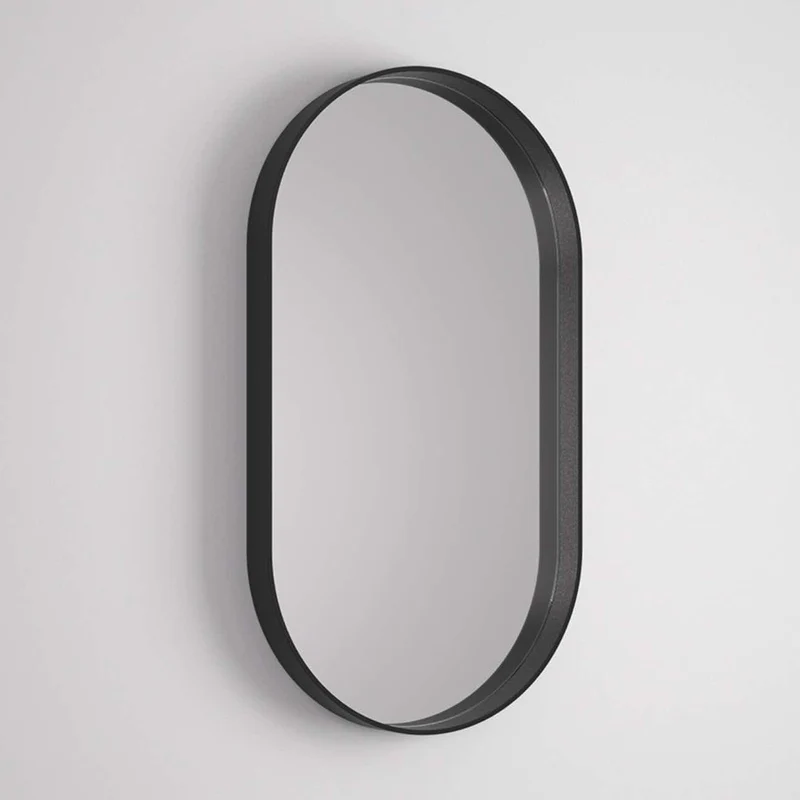 Espejo Caja Oval 50x90cm Marco Lacado - Maderó Atelier Estilo Moderno