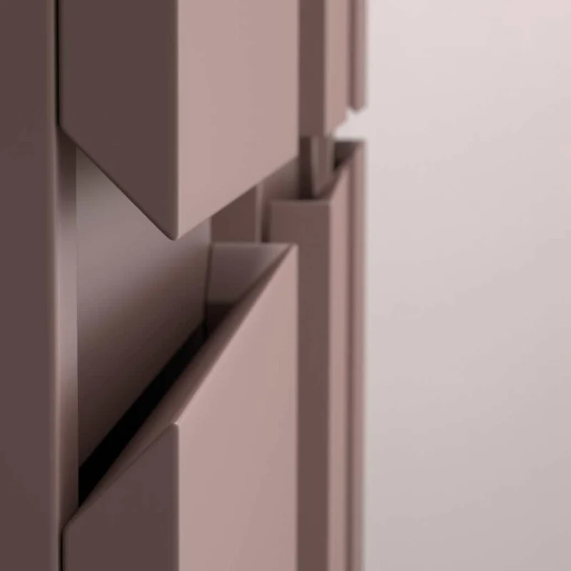 Columna Suspendida 2 Puertas Leo 150cm - Maderó Atelier Estilo Moderno