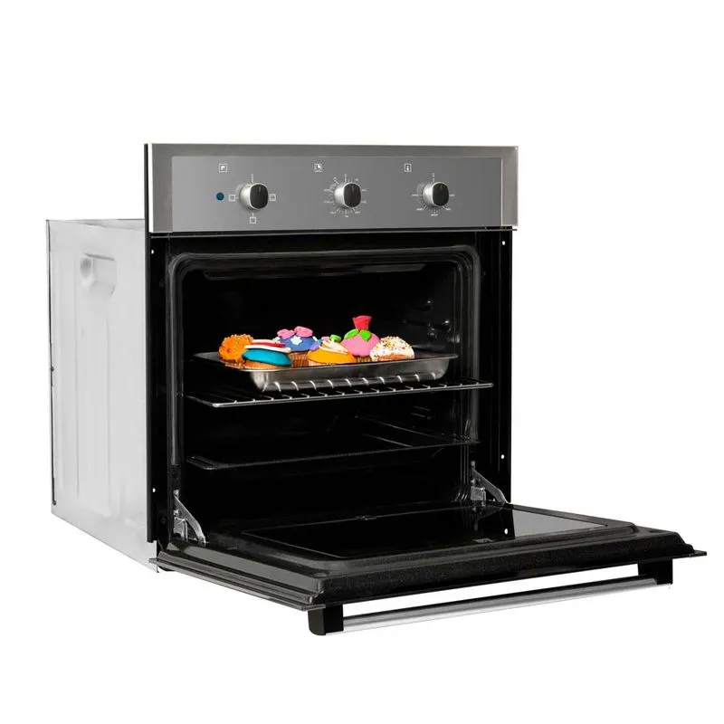 Horno Empotrar Eléctrico Inox 60cm 52lts 120V Challenger He2652