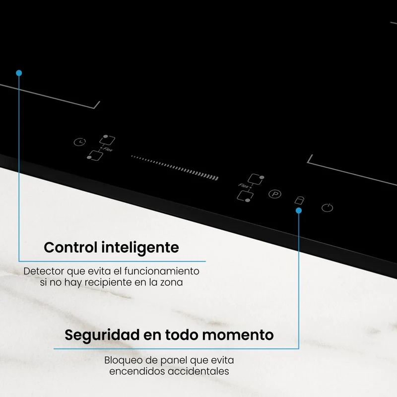 Estufa Empotrable de Inducción 4 Puestos In 6062