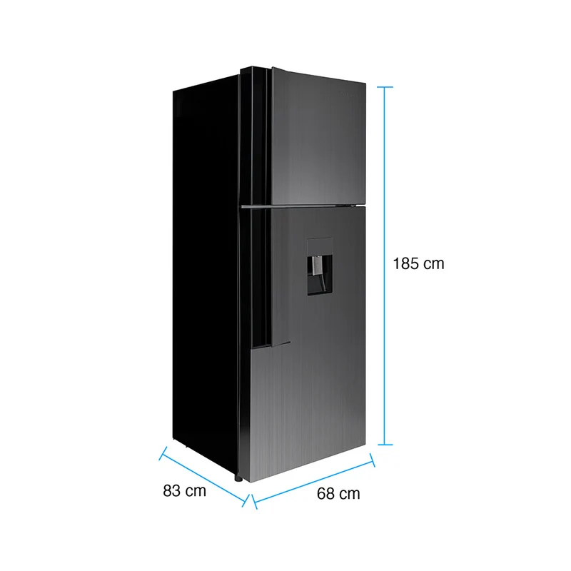 Nevera Challenger Cra 415, Negro Mate