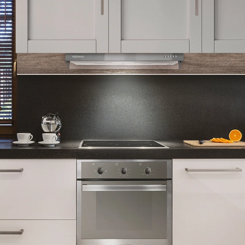 Campana Horizontal Acero Inoxidable 3 Velocidades 76 cm CX 4572 Inox