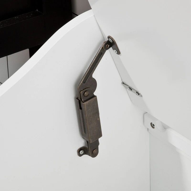 SoBuy FSR40-W Cesto para ropa sucia Blanco