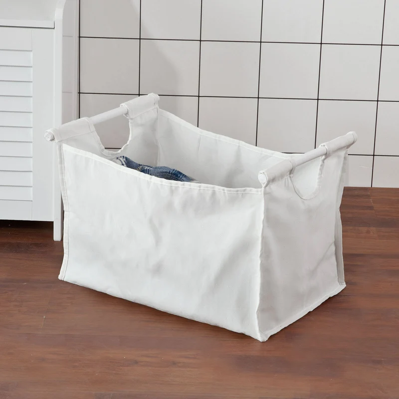 SoBuy FSR40-W Cesto para ropa sucia Blanco