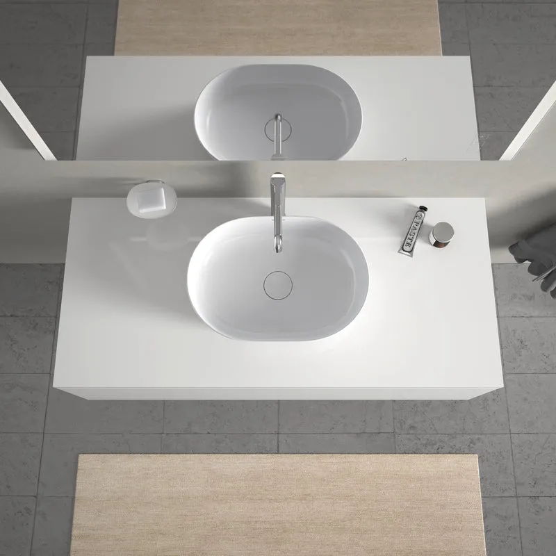 Lavabo de apoyo Luv 600 mm