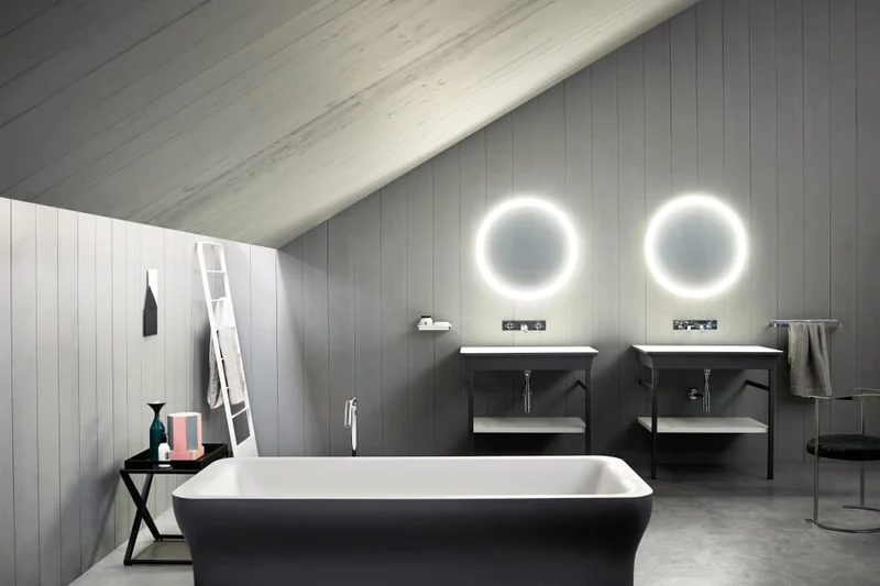 Lavabo con estructura Novecento XL Mármol