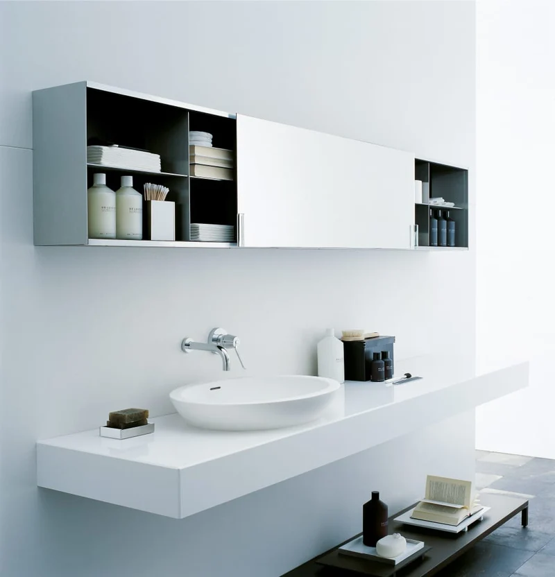 Lavabo de apoyo Spoon XL Mármol