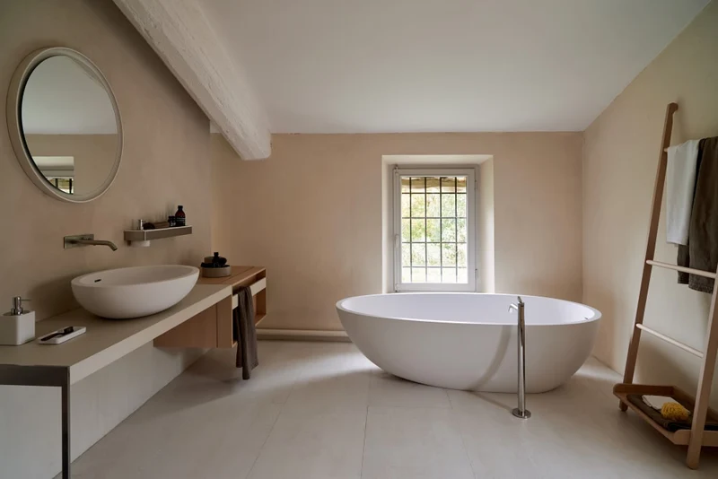 Lavabo de apoyo Spoon XL Mármol