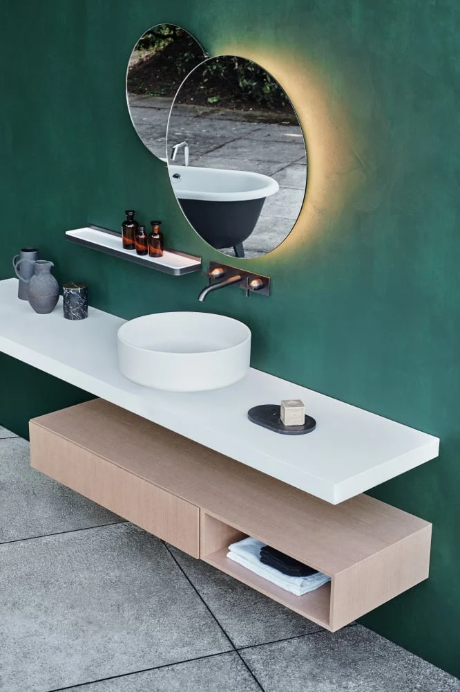 Lavabo de apoyo Bjhon 1 Cemento