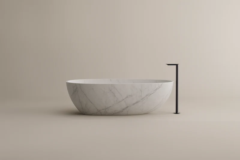 Bañera independiente Spoon M Mármol