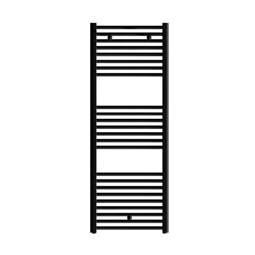 Termoarredo lisa h. 1385 mm nero opaco largh. cm 40