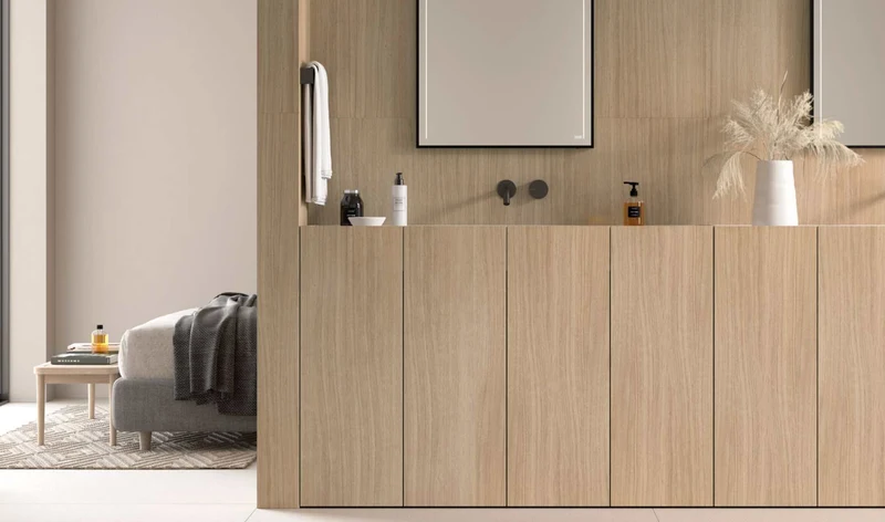 Mueble Portalavabo a Suelo 4 Puertas Obi Salvadesagüe Central - Maderó Atelier Estilo Moderno