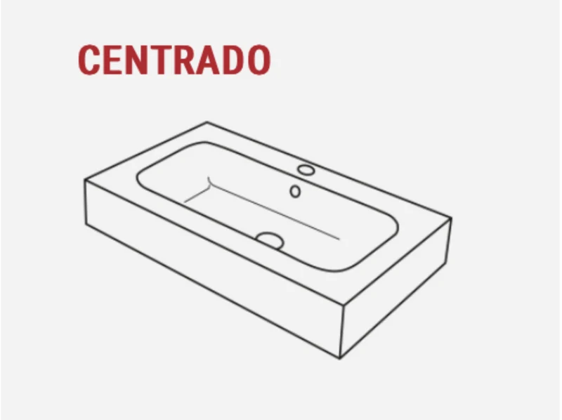 Encimera Compacloud Faldón Lavabo Integrado - Maderó Atelier