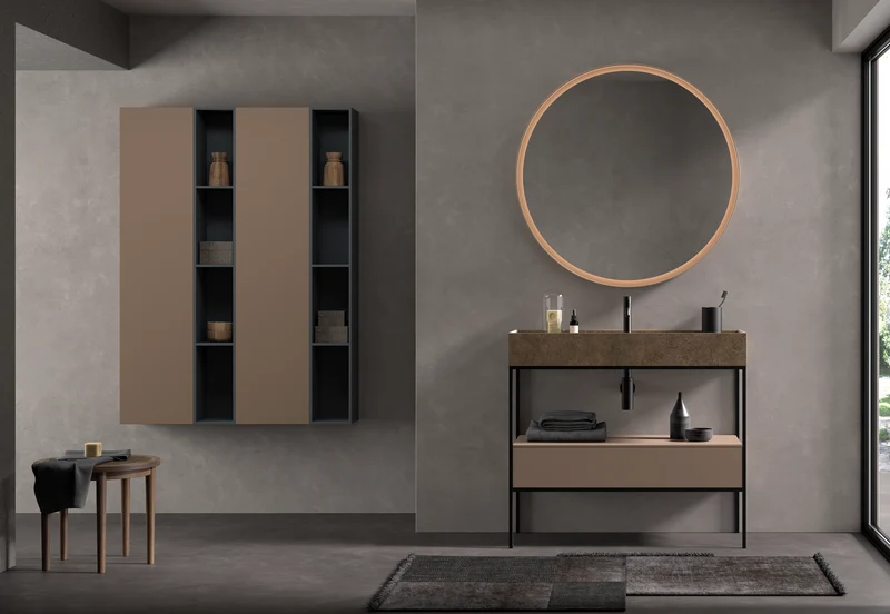 Mueble Tribeca 60-80-100cm Cajón Inferior - Estilo Industrial - Maderó Atelier
