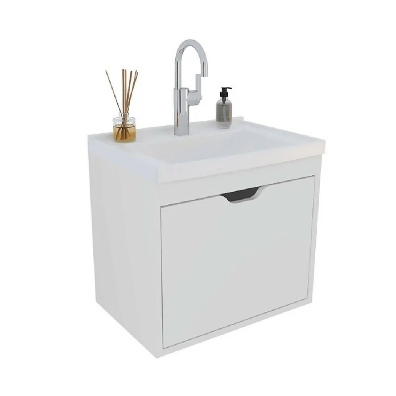Mueble de Baño con Lavamanos Graz - Blanco