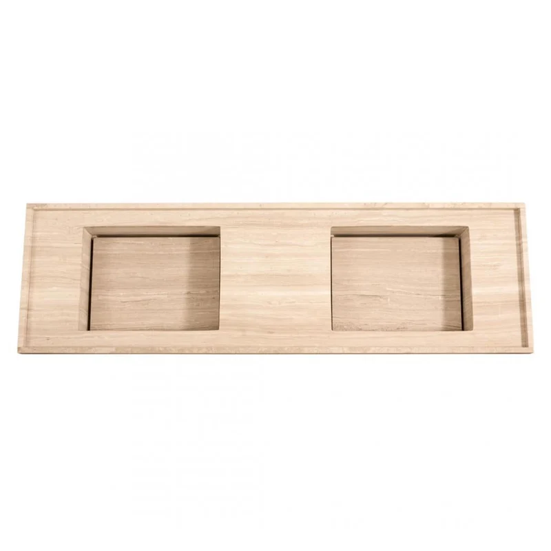 Lavabo Mármol Beige - Basil - 150 cm