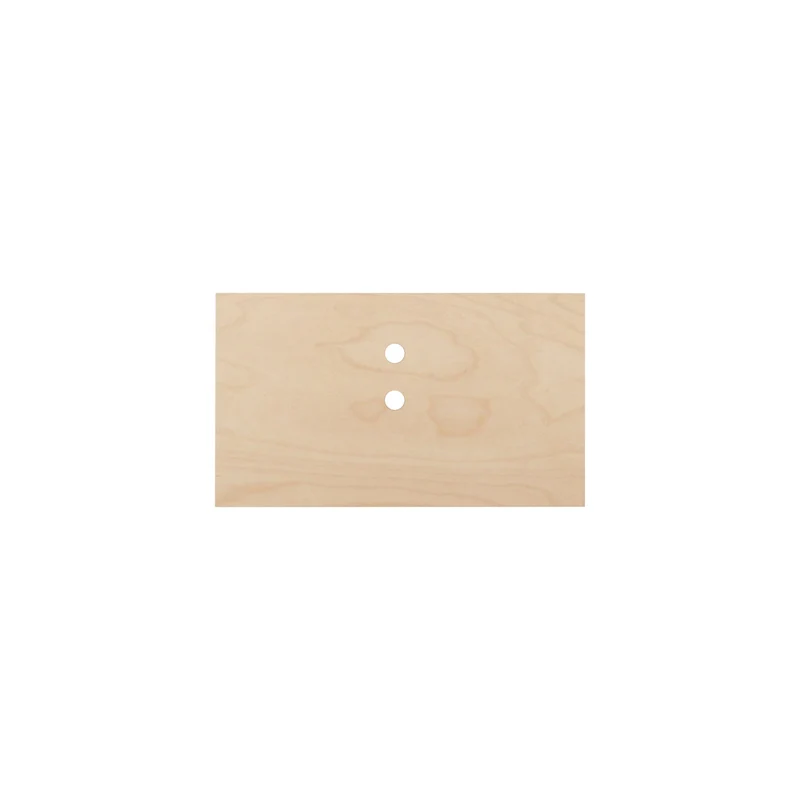 Tapa de madera - Abedul - 80 cm