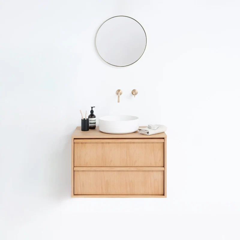 Conjunto de baño Fien Eik - 80 cm - Lille Blanco