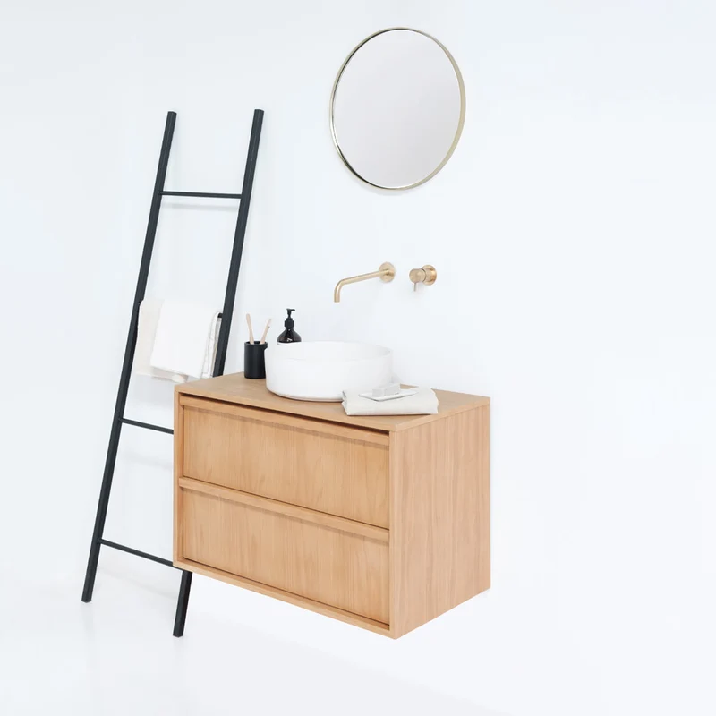 Conjunto de baño Fien Eik - 80 cm - Lille Blanco