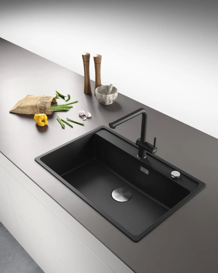 Fregadero MRG 610-72 TL Black Collec A Maris