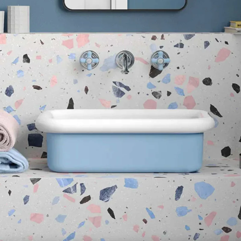 Lavabo Sobreencimera Mediano True Colors Lite - Balneo Toscia Estilo Vintage
