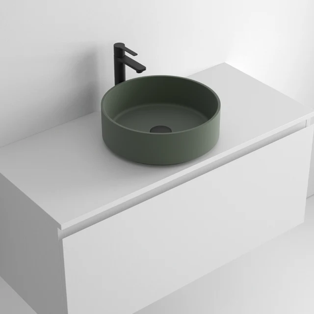 Lavabo Sobreencimera Aqua Color Ø37cm - Fabricación Española | Maderó Atelier