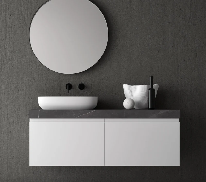 Lavabo Sobreencimera Slim S Mate 48x32cm - Fabricación Española | Maderó Atelier