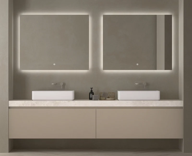 Lavabo Sobreencimera Aire Rectangular L 58x37cm Mate - Fabricación Española | Maderó Atelier