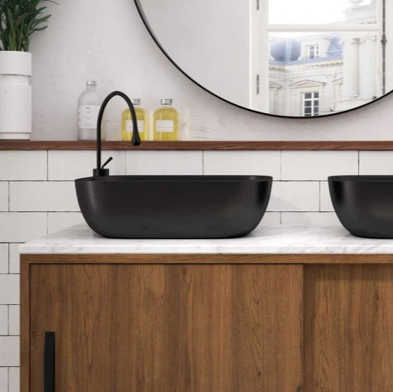 Lavabo Sobreencimera Geo 45,5x32,5cm - Fabricación Española | Maderó Atelier