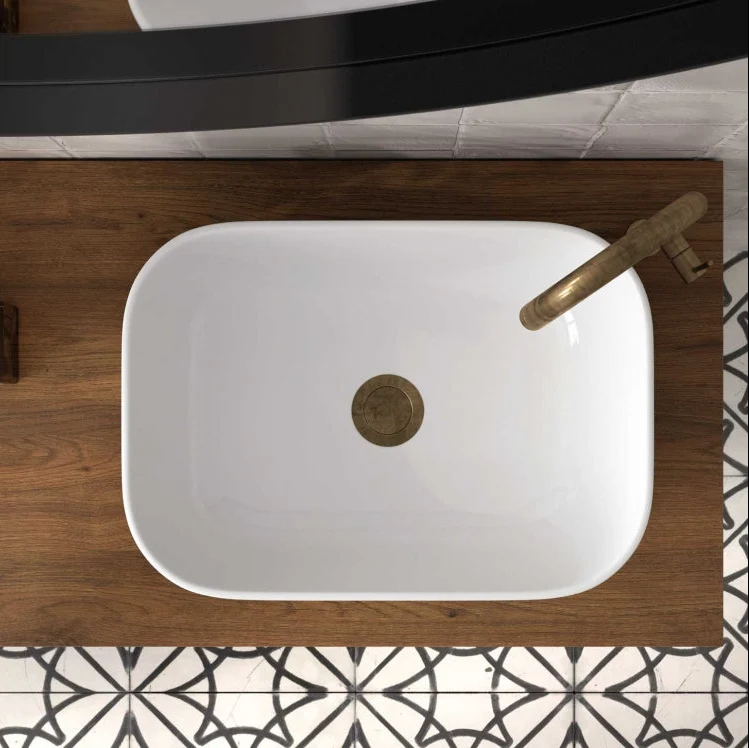 Lavabo Sobreencimera Geo 45,5x32,5cm - Fabricación Española | Maderó Atelier