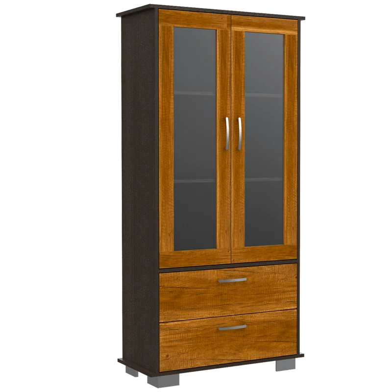 Combo para Sala Kaia, Incluye Mesa para TV y Vitrina