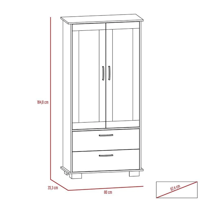 Combo para Sala Kaia, Incluye Mesa para TV y Vitrina